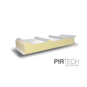 Płyta warstwowa dachowa o grubości 120mm PIRTECH Dach firmy Pruszyński